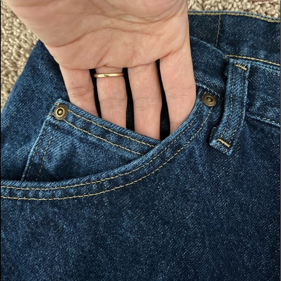 Wrangler 100% Cotton Pants Blue Jeans Size 44/32 - Picture 5 of 16